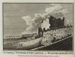 Northumberland, Tynemouth Castle, 1786