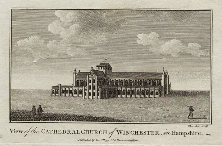 Hampshire, Winchester Cathedral, 1786