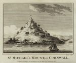 Cornwall, St. Michael's Mount, 1786