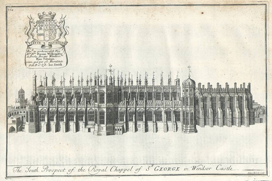 Berkshire, Chapel of St.George in Windsor Castle, 1673 / 1718