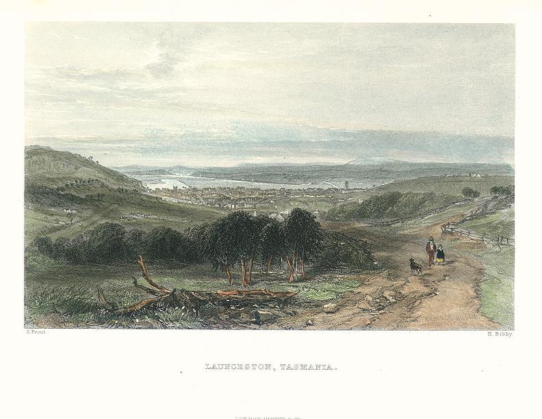 Australia, Launceston in Tasmania, 1873