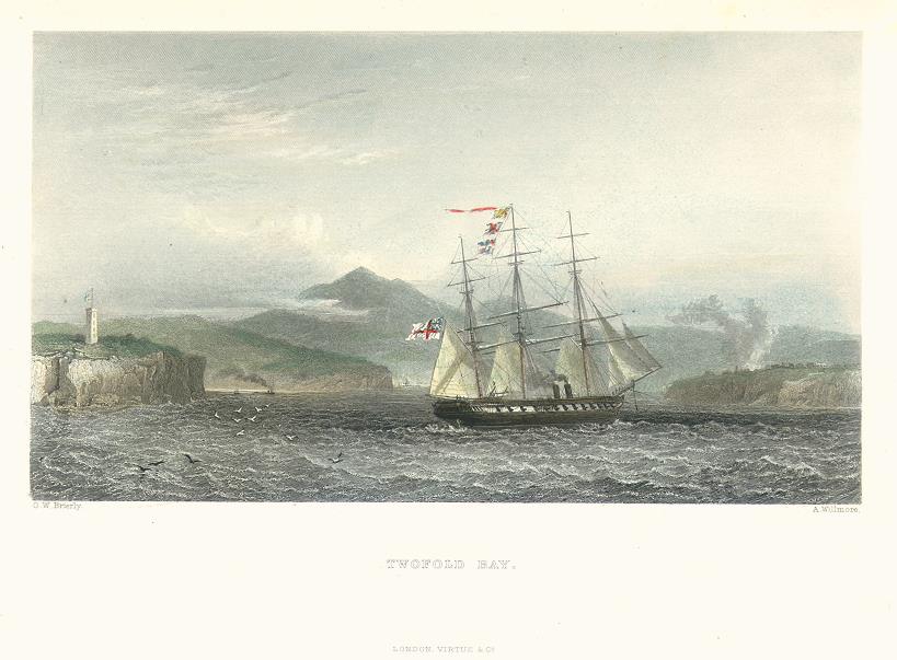 Australia, Twofold Bay, 1873
