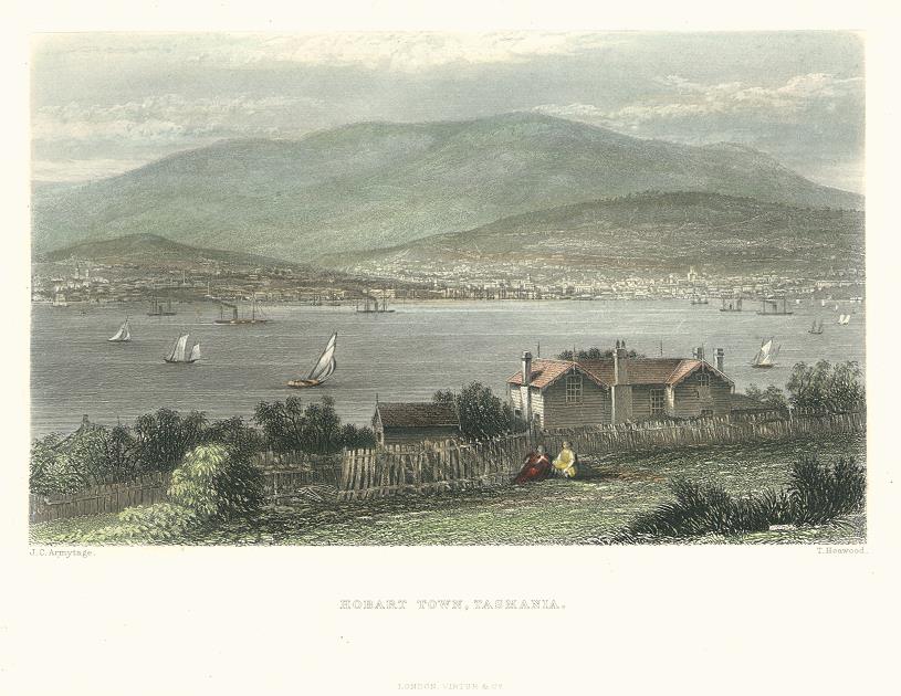 Australia, Hobart Town, Tasmania, 1873