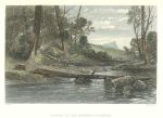 Australia, Source of the River Derwent in Tasmania, 1873