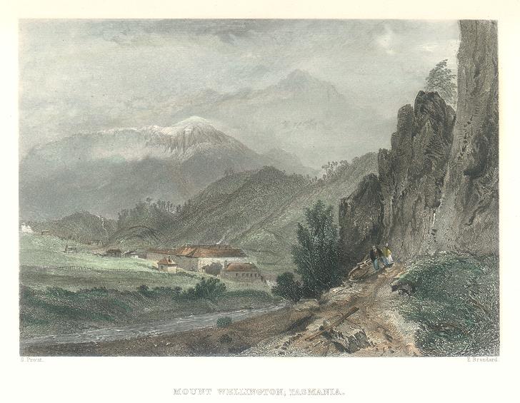 Australia, Mount Wellington, Tasmania, 1873