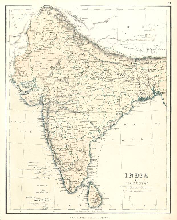 India, 1855