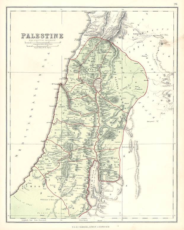 Palestine, 1855