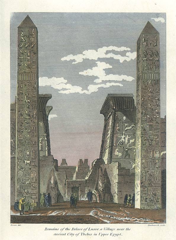 Egypt, Luxor, 1817