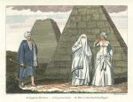 Egypt, Merchant, Lady and Dancing Girl, 1817