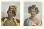 USA, Man and a Woman of Hawaii, 1817