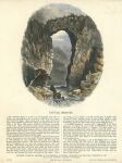 Natural Bridges (Virginia), educational print, SPCK, 1846