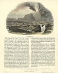 Volcanoes, educational print, SPCK, 1846