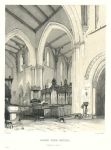 Herefordshire, Abbey Dore Church, stone lithograph, 1840