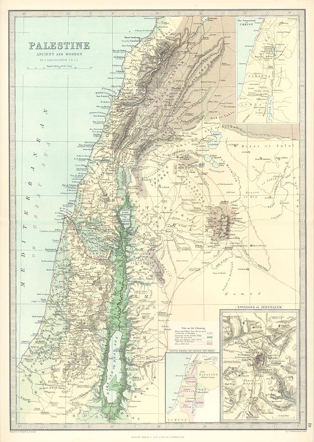 Palestine, ancient & modern, 1885
