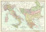 Italy, Greece & Balkans, 1885