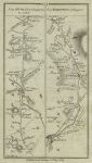 Ireland, route map with Cahier, Clogheen, Kilkenny, Freshford & Urlingford, 1783