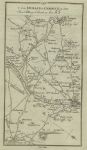 Ireland, route map with Gowran, Kilkenny, Kells & Callen, 1783