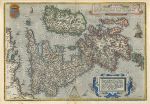 British Isles, Ortelius, 1584 or later