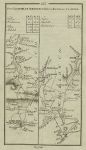 Ireland, route map with Leighlin Bridge, Tullow, Hacketstown & Shilelah, 1783