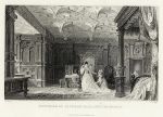 Westmoreland, Sizergh Hall interior, 1835