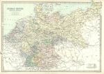 German Empire with Holland & Belgium, 1885
