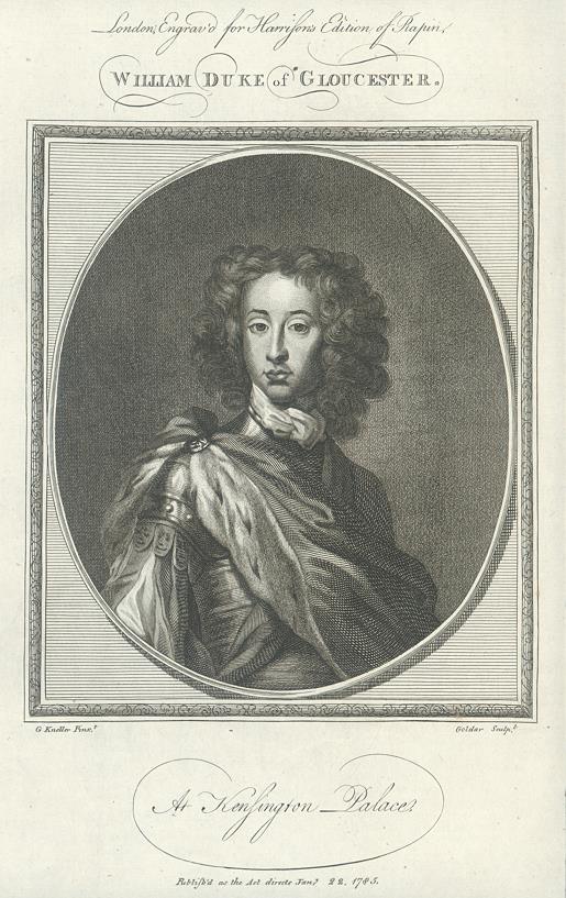 William, Duke of Gloucester, 1784