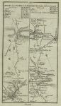 Ireland, route map with Cork, Mallow and Doneraile, 1783