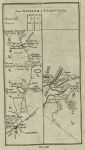Ireland, route map from Nenagh to Portumna, 1783