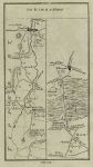Ireland, route map from Birr to Killenaule, 1783