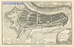 Switzerland, Berne (Bern) city plan, 1800