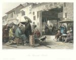 China, Itinerant Barber, 1843