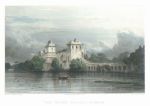 India, Water Palace at Mandoo, 1832