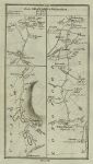 Ireland, route map with Granard, Swanlinbar, Edgworthstown and Ballymahon, 1783