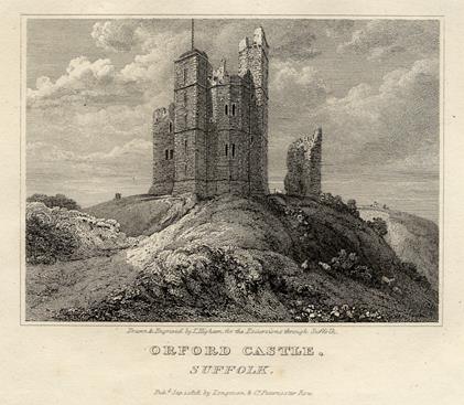 Suffolk, Orford Castle, 1819