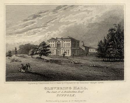 Suffolk, Glevering Hall, 1819