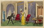 Dr. Syntax Received by the Maid instead of the Mistress, 1840