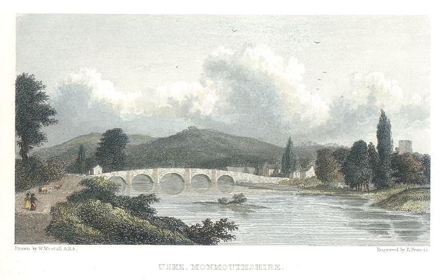 Monmouthshire, Uske, 1830