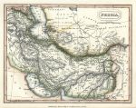 Persia map, 1828