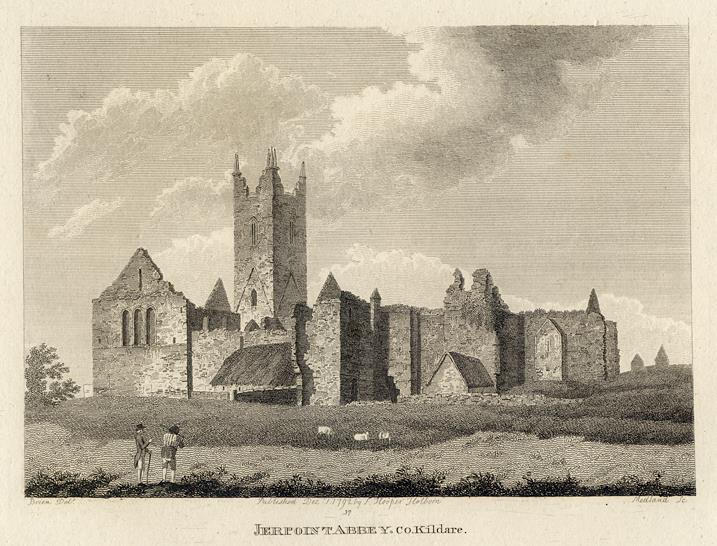 Ireland, Co. Kildare, Jerpoint Abbey, 1786