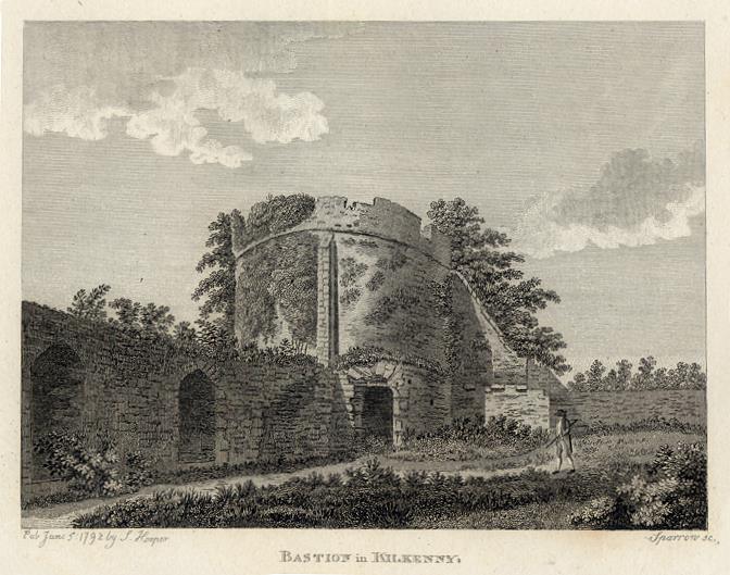 Ireland, Bastion in Kilkenny, 1786