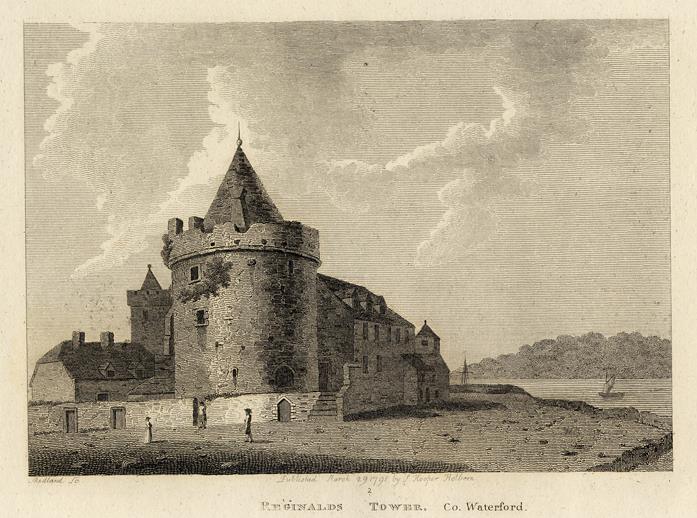 Ireland, Co. Waterford, Reginalds Tower, 1786