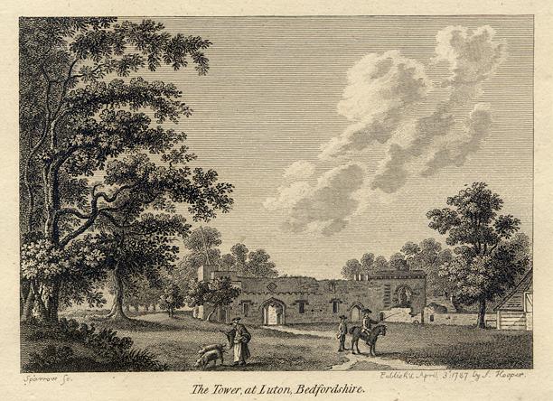 Bedfordshire, The Tower at Luton, 1786