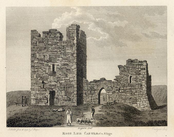 Ireland, Co. Sligo, Rosslee Castle, 1786