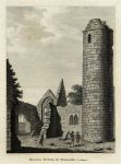 Ireland, Co. Mayo, Round Tower at Turlogh, 1786