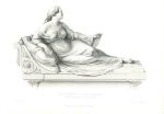 Monument to Mrs.Thompson, sculpture, 1851
