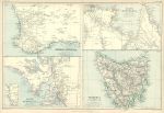 Australia, Western, North, South and Tasmania, 1872