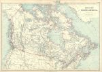 Canada map, 1872