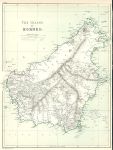 Borneo map, 1872