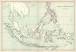 East Indies map, 1872