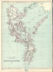 Philippine Islands map, 1872
